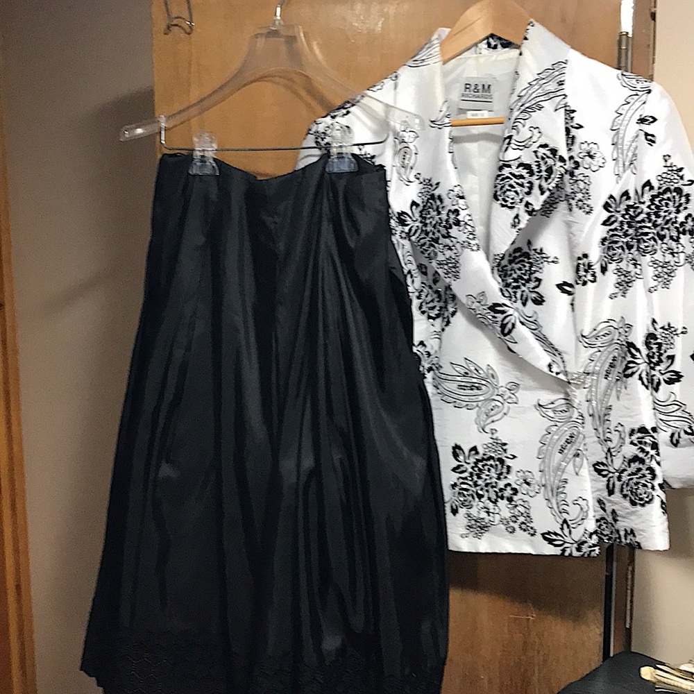 Formal evening or cocktail outfit